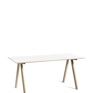 Schreibtisch CPH10 water-based lacquered oak – white laminate | Geliebtes Zuhause DE