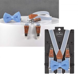 Hosenträger Kinder Set mit Fliege Jungen “KIDS” Fresh Freddy Fes | Ordnung und mehr