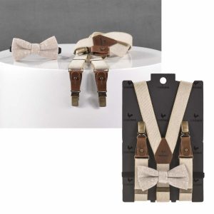 Hosenträger Kinder Set mit Fliege Jungen “KIDS” Samuel Tweed | Ordnung und mehr