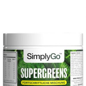 SimplyGo Supergreens – Gemüsekonzentrat – 220 g Pulver | SimplySupplements