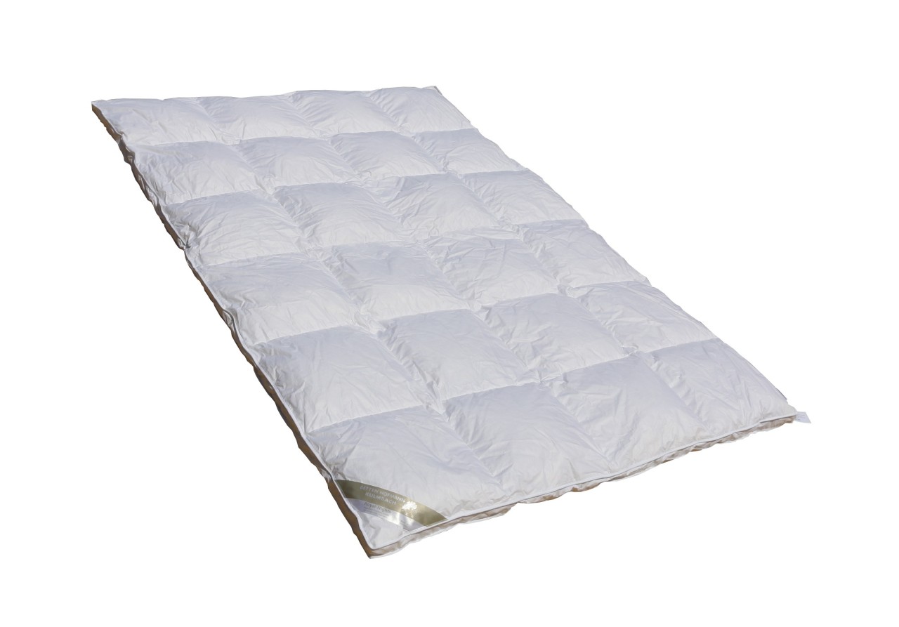 Betten Hofmann White Sibiria Schneegänseflaum Daunendecke mit Außensteg 6x7 2... | Betten Hofmann