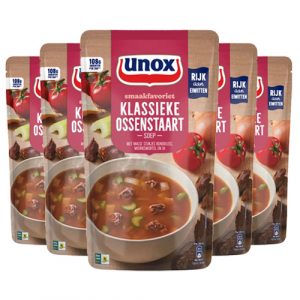 Unox – Klassische Ochsenschwanzsuppe – 5x 570ml | Foodworld-XL