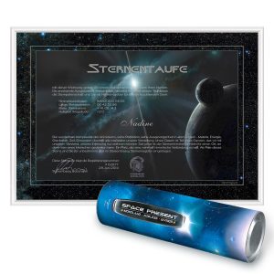 Sterntaufe Geschenk Starlight | Ein Stern, der Deinen Namen trägt – Geschenk Romantik pur | Mondland