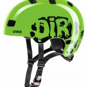 uvex Kid 3 Kinder-Fahrradhelm (55-58 cm, 10 dirtbike green) | Sportolino