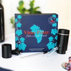 Vino Pour elektrischer Wein-Belüfter und -Dekanter, Geschenk Männer, Geschenk Freund, Geschenk Bruder, Witzige Geschenke, Romantische Geschenke,