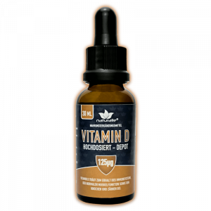 Vitamin D Tropfen hochdosiert – Depot mit 5.000IE – 30ml | naturalie.de