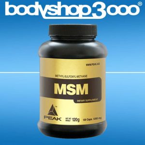 PEAK MSM 120 Kapseln | bodyshop3000.de