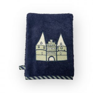 Frottee-Waschlappen “Holstentor” | Lübeck Places Shop