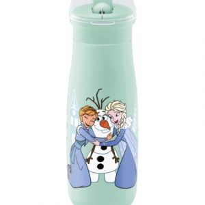 NUK Disney Frozen Mini-Me Flip Trinkflasche 450ml mit 2in1 Trinkaufsatz | NUK