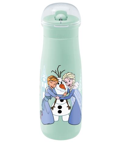NUK Disney Frozen Mini-Me Flip Trinkflasche 450ml mit 2in1 Trinkaufsatz | NUK