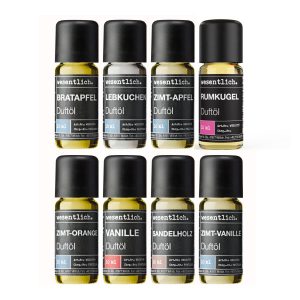 “So duftet Weihnachten” – ein Set aus 8 Duftölen | wesentlich Drogeriemarkt