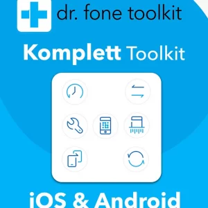 Wondershare Dr. Fone – Komplett Toolkit, ESD (Download), Windows | mysoftware
