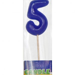 Geburtstagskerze am Stab 5 Partydeko | Karneval-Universe