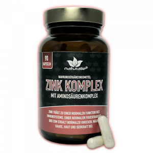 Zink Komplex mit L-Histidin + Aminosäuren – 90 Kapseln | naturalie.de