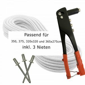 Zugseil Seilzug für Sun Garden Schirm AS 320 350 375 cm | wirverkaufenguenstig